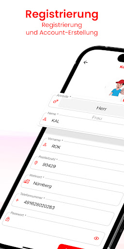 Android application KAL&ROK screenshort
