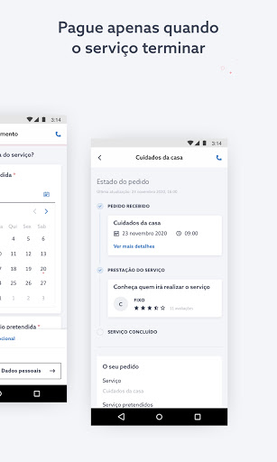 FIXO – Serviços para a casa Screenshot 4 - AppWisp.com
