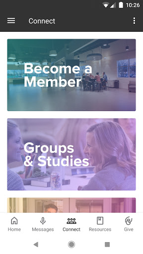 Providence Church App Screen 3