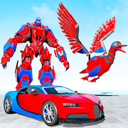 Duck Robot Car Transform: War Robot Games