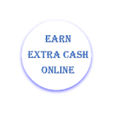 Earn extra cash online icon