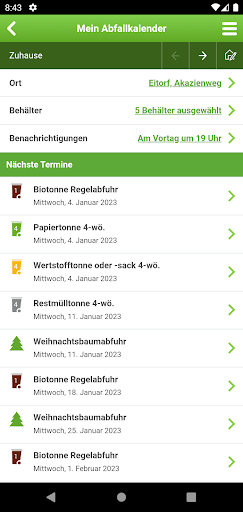 RSAG-App Screen 3