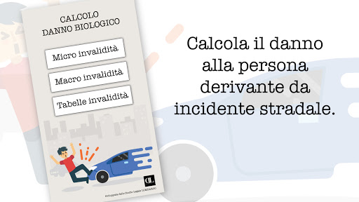 Android application Calcolo Danno Biologico screenshort
