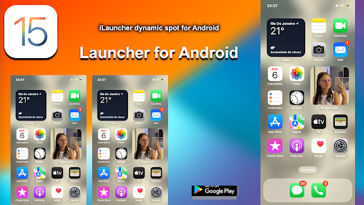 iPhone 15 Launcher for Android - Apps on Google Play
