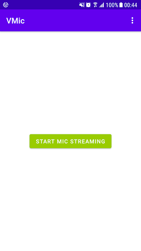 Android application V-Mic screenshort