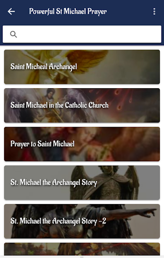 Android application St Michael Prayer -Saint screenshort