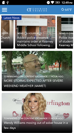 Courier-Tribune NOW Screen 2