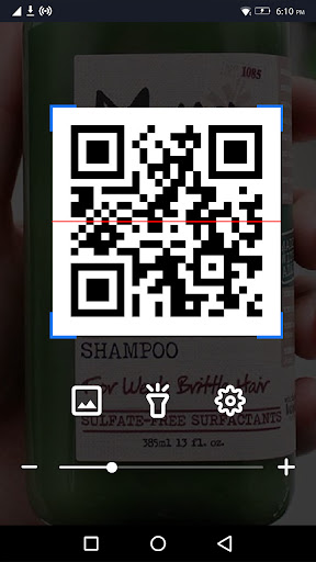Android application QR Scanner - Barcode Reader screenshort