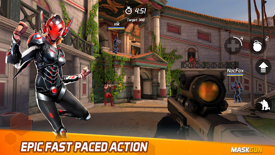 MaskGun: FPS Multiplayer - Online Shooting Games 2.800 Screenshots 8