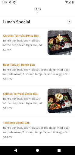 Asoko Sushi Screen 3