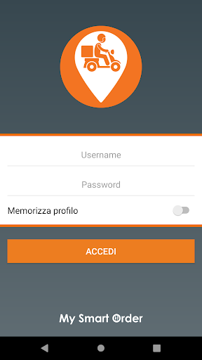 My Smart Order - Rider Screen 2