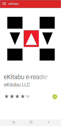 Android application eKitabu screenshort