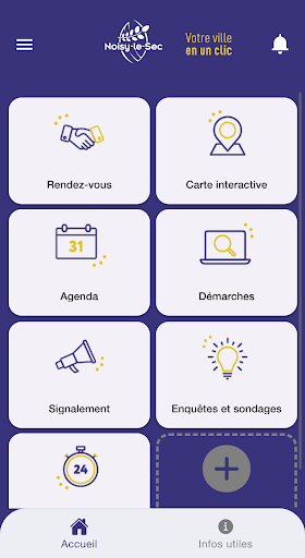 Android application Ville de Noisy-le-Sec screenshort