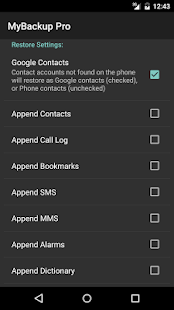 My Backup Pro Bildschirmfoto