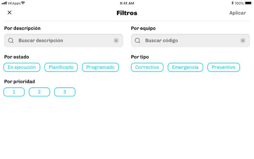 VKTechnician Screen 2