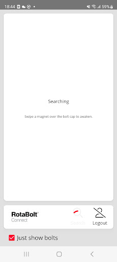 Android application Rotabolt Connect screenshort