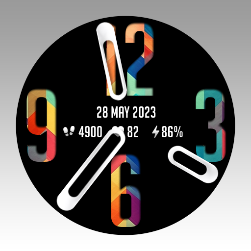 MJ079 Analog Watch Face logo