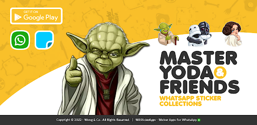 Android application Yoda Master Stickers HD screenshort