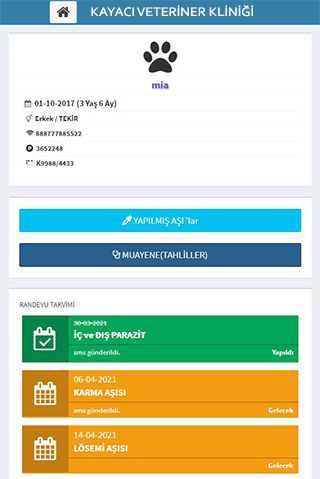 Kayacı Veteriner Kliniği Screen 3