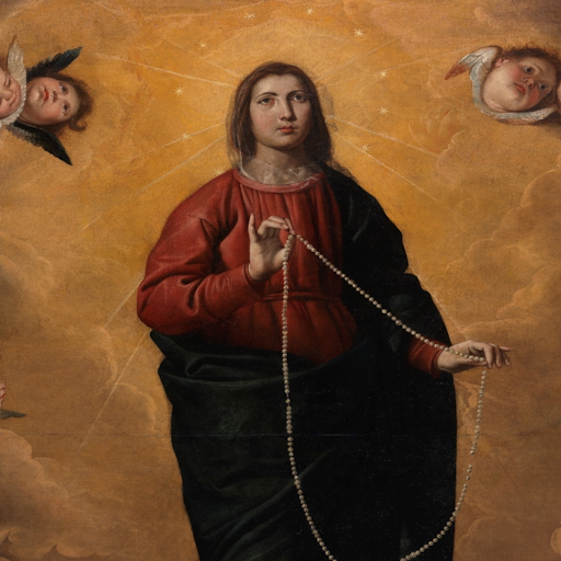 The Holy Rosary Audio logo