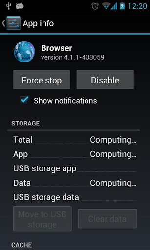 ForceStop Helper Screen 2