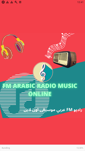 Android application FM Arabic Radio Music Online screenshort