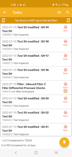 SAIM Inspect Screen 3