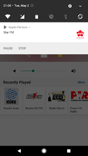 Radio FM Estonia Screen 3