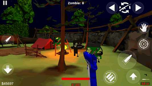 Zombie alphabet: 3D online