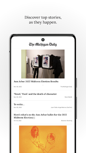 The Michigan Daily Screen 2