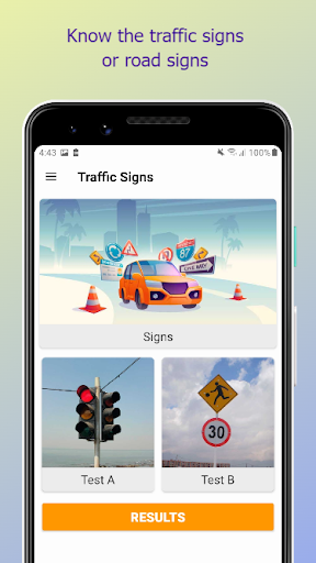 Android application Traffic Signs NZ screenshort