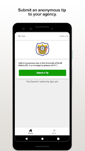 Android application UND Police screenshort