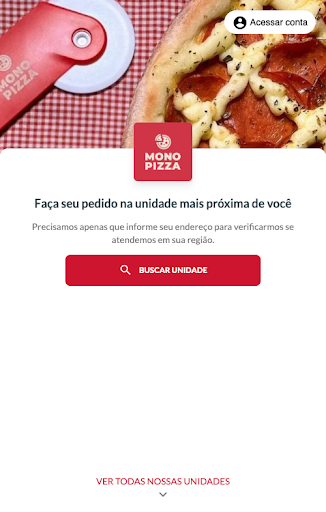 Android application Mono Pizza screenshort