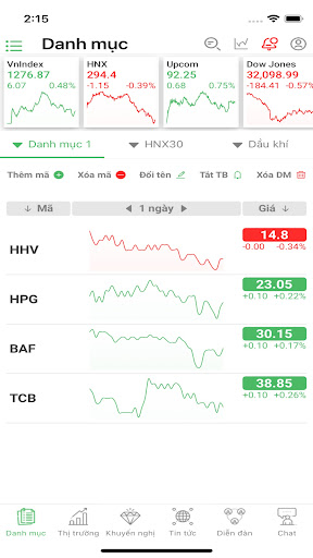 Android application Sigma Stock - Trợ lý đầu tư screenshort