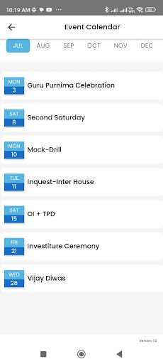 KPM Matriculation School Screen 3