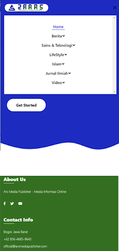 ARS MEDIA PUBLISHER Screen 2