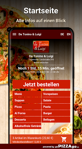 Da Tonino & Luigi München Screenshot 2 - AppWisp.com