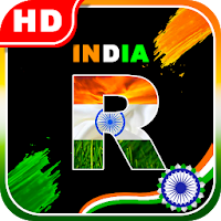 Indian Flag Latter Wallpaper