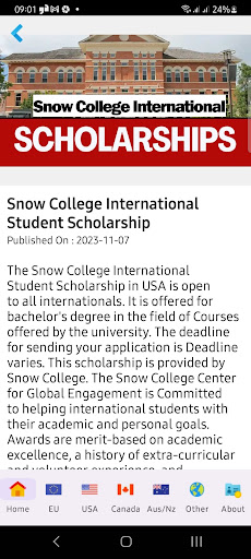 Scholarships Worldwide Screen 2
