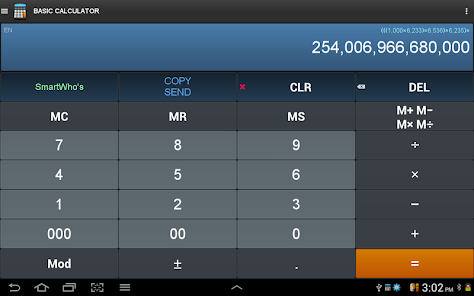 Captura de Pantalla 17 Calculadora inteligente android