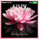 Lock screen Wallpaper: Lotus icon