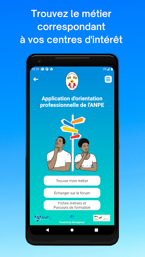 Android application Orientation TOGO screenshort