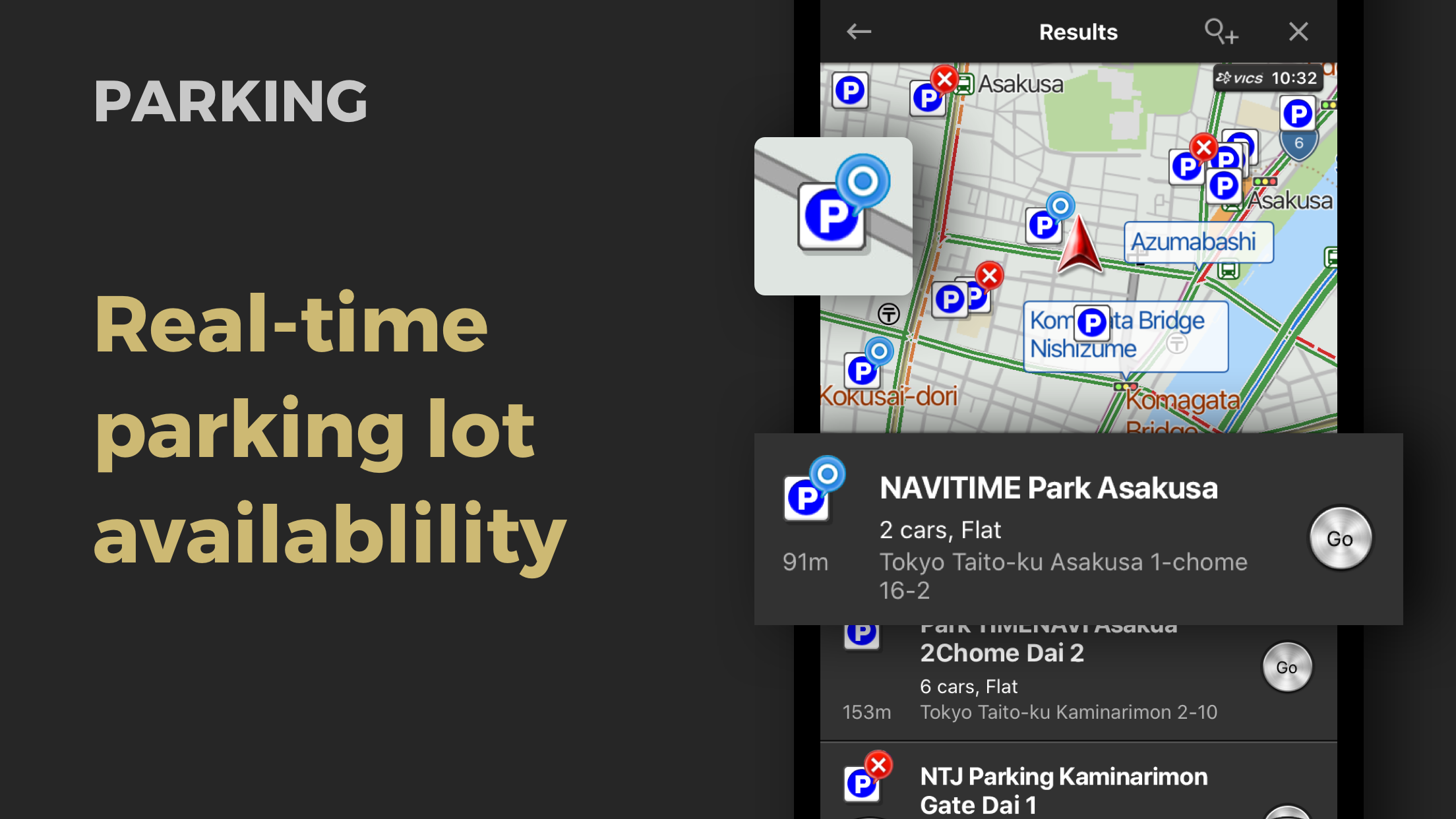 Android application CAR NAVITIME Traffic info/Parking/Highway/Offline screenshort