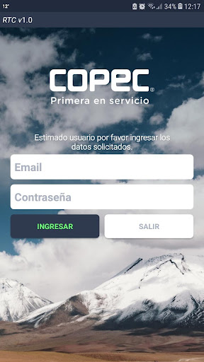 Android application RTC COPEC screenshort