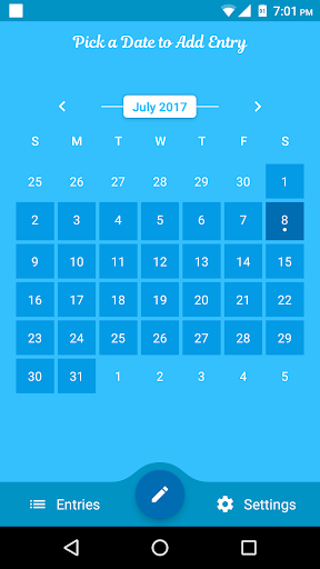 Secure Note book Diary Screen 2