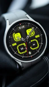 Hybrid Sport QUAD Watchface