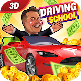 Mr. Driving-3D Car School Sim icon