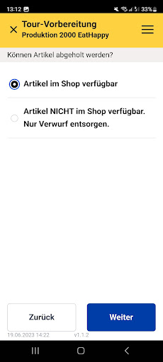 EatHappy Delivery App Screen 3