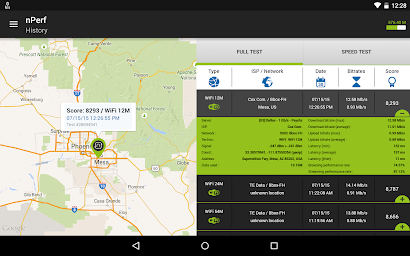 Speed test 4G 5G WiFi & maps