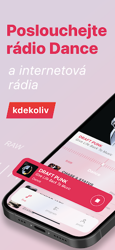Android application Danceradio.cz screenshort